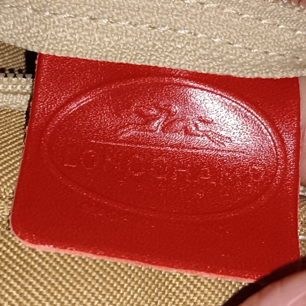 Longchamp Red Leather Backpack - image 4